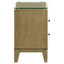 Table de chevet 2 tiroirs Natural Pine