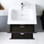 24 po  Meuble-lavabo mural 2 tiroirs-364107142