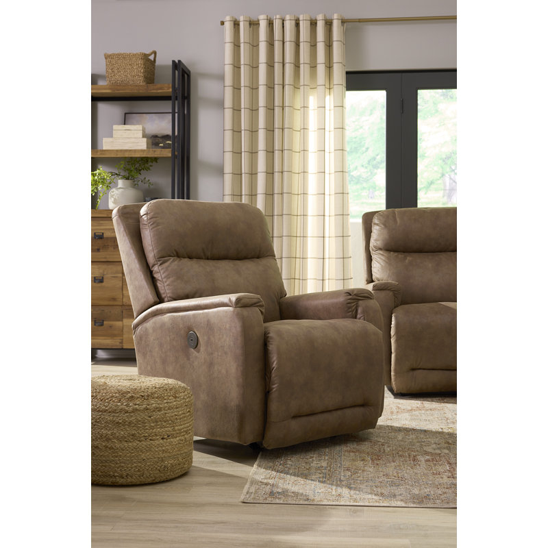 Fauteuil inclinable électrique standard de 32,5 po Mariel, Sable