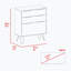 Three Drawers Dresser
