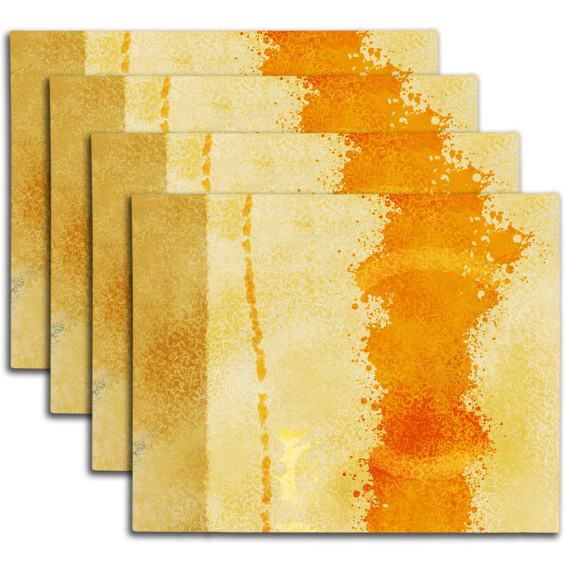 Napperon abstrait en polyester