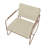 Whythe Modern Upholstered Steel Accent Chair in Ivory-981651038-981651039