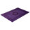Overdyed Hand-Knotted Wool Modern-Contemporary Purple Area Rug 4' 7" x 6' 7"
