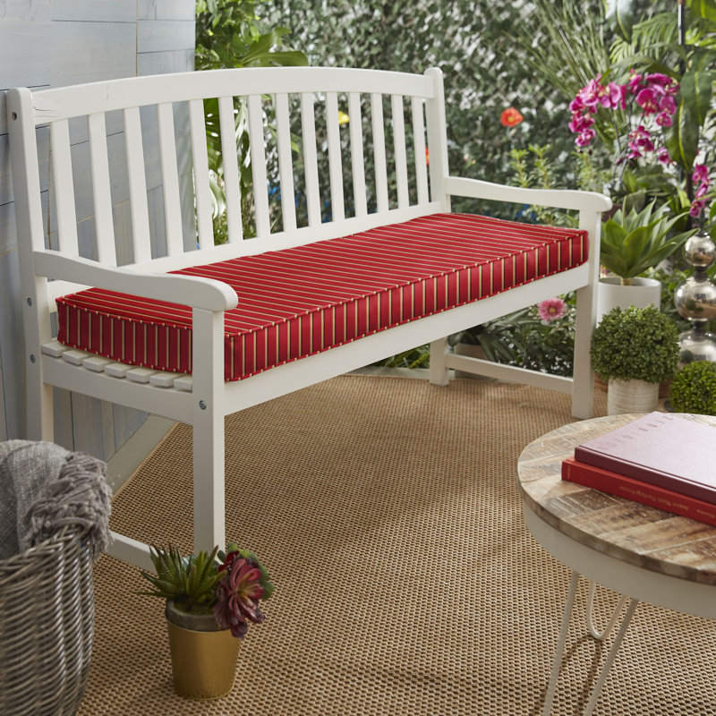 Sunbrella Outdoor 2'' Bench Cushion, 45" W x 17" D