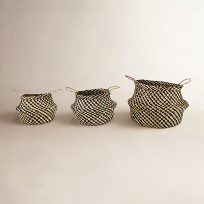 Joss & Main Zeppa Seagrass Decorative Basket