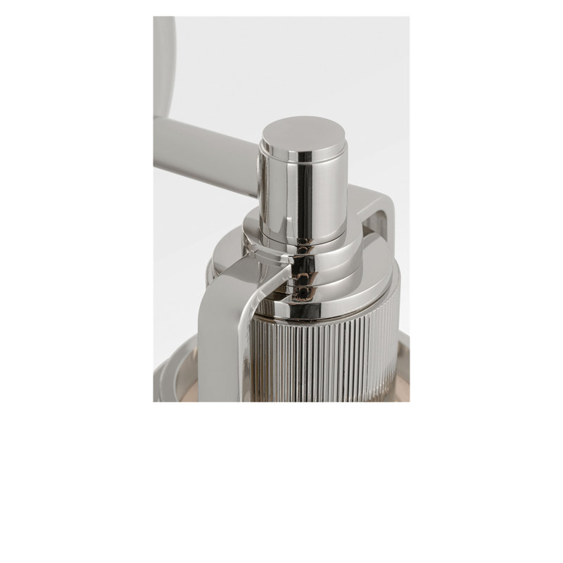 Ashford Bath, 10.25" H x 4.5" W x 5.5" D, Polished Nickel