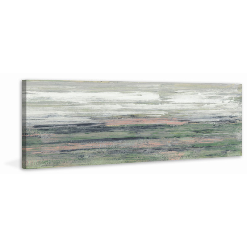 Paynes Blush IV - Wrapped Canvas Painting, 25 cm H x 76 cm W x 4 cm D