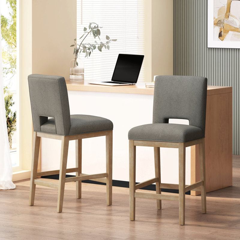 2 pièces tabourets de bar et chaises