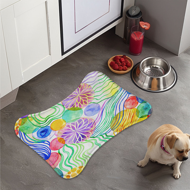 Cheerful Chaos - Tapis d'alimentation en os 1 pièce