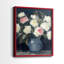 Série FLORAL DCxxi - reproduction encadrée de qualité supérieure - prête à être accrochée - aucun clou requis-338208926-338208925
