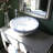 Nantucket Sinks Brant Point 16.75 " Vitreous China Circular Bathroom Sink and Overflow Hole