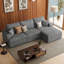  Bianca Wide Plush Corduroy 3-Seat L Shaped Modular Sofa with Storage-234176247-207764245