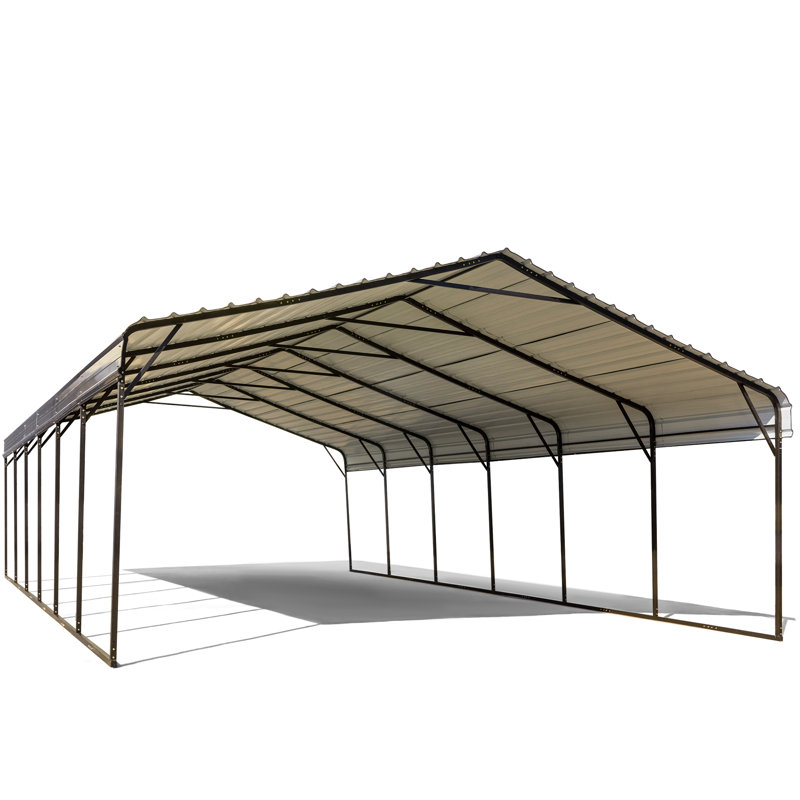 20 pi L 30 pi. D Garage, auvent, abri de toit en acier galvanisé