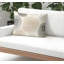Coussin décoratif intérieur / extérieur en polyester filé floral Bavière-96813418