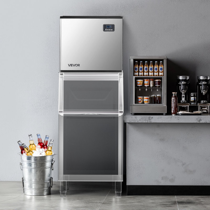 Commercial Ice Maker Machine - Head 550 lbs/Day Self-Cleaning Ice Machine,Modular Ice Cube Machine for Restaurant Hotel - Head Only