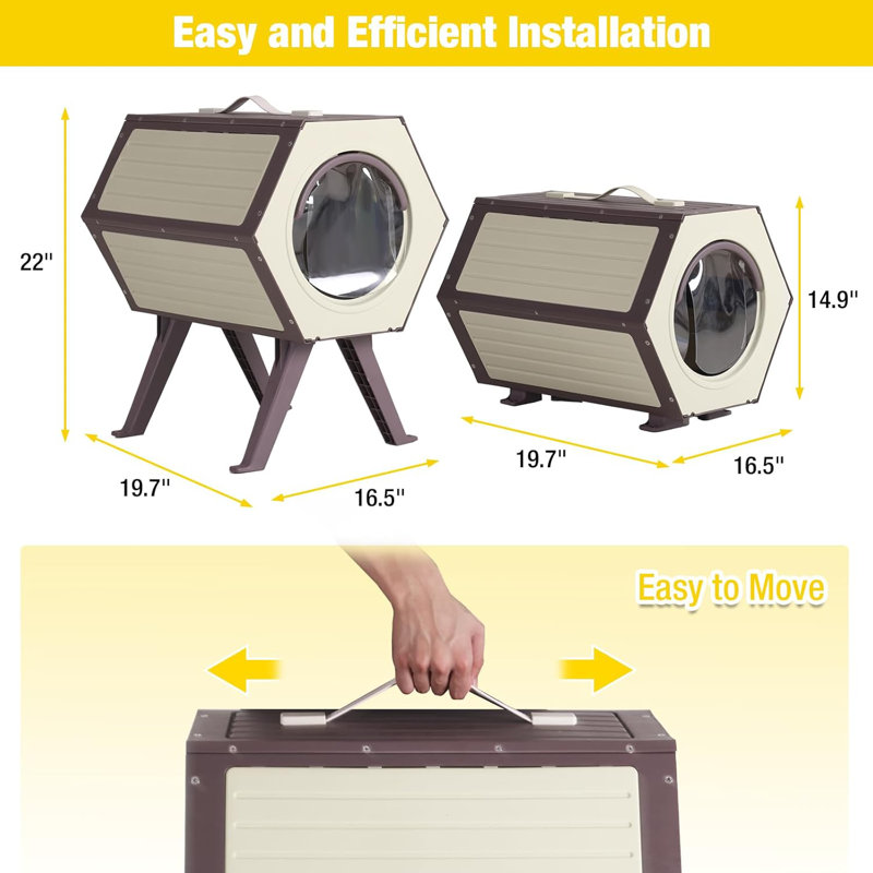 Heated Eton Expandable Cat Cage