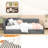 L-Shaped Corduroy Daybed with Spacious and Sturdy Design-738514115-738514114