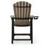 Fauteuil à hauteur de comptoir Kevin Adirondack, noir-130679344-130679348