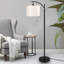 Lampe sur pied arquée 62,2 po avec chaînette, ampoule incluse-945142987
