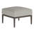 Santa Barbara Aluminum Ottoman - Slate Gray-84679676-93664096