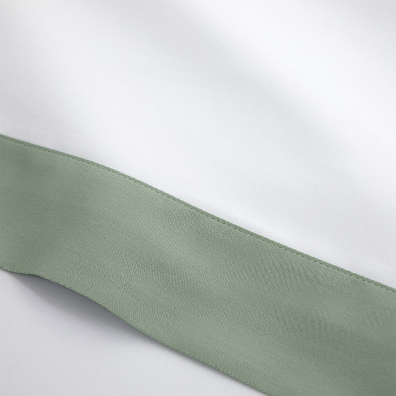 Linea Flat Sheet, Green, King Flat Sheet