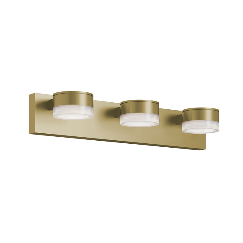 Emma 24'' LED Vanity Light, Light Antique Brass