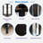 Curio Cabinet With 2 Tempered Glass Doors, Adjustable Shelves And Led Light-864540324