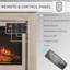 SAVANNAH FLAMEKO Electric Fireplace-242348716-242348719