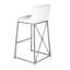 Medallion Upholstered Bar Stool with Metal Frame-342386854-342386857-342386858