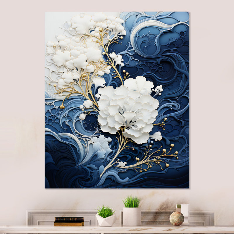 Liquide, encre spirale III - abstrait, spirales, art mural en métal, H 20 po x l 12 po