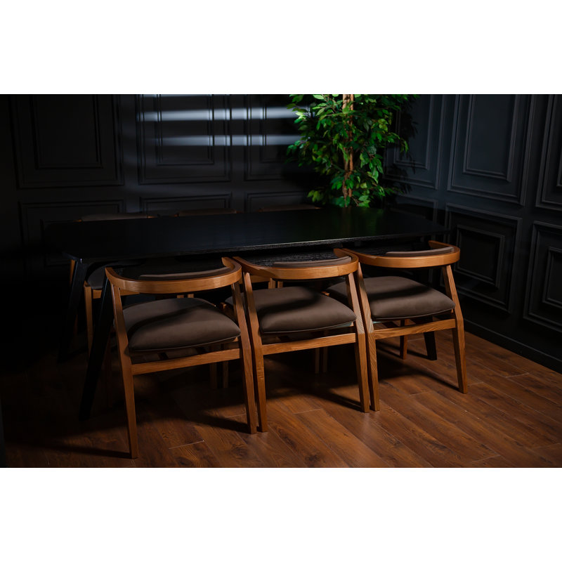 Anvil Dining Table, Black