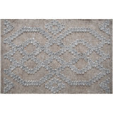 Cable Geometric Area Rug