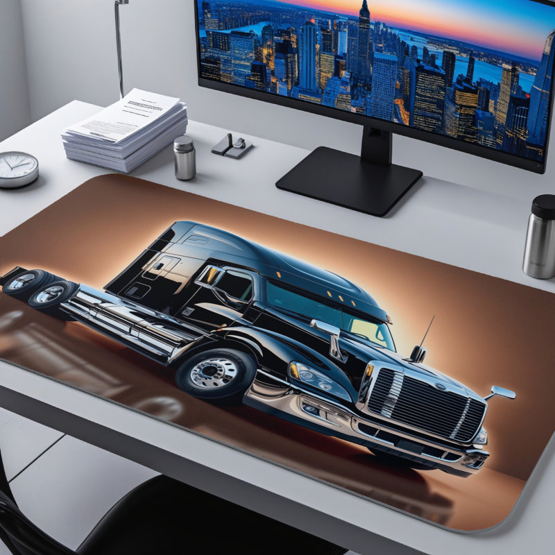 Polyester Desk Pad, 23.6x13.8