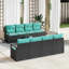 Ensemble de canapé de jardin 7 pièces-132756670