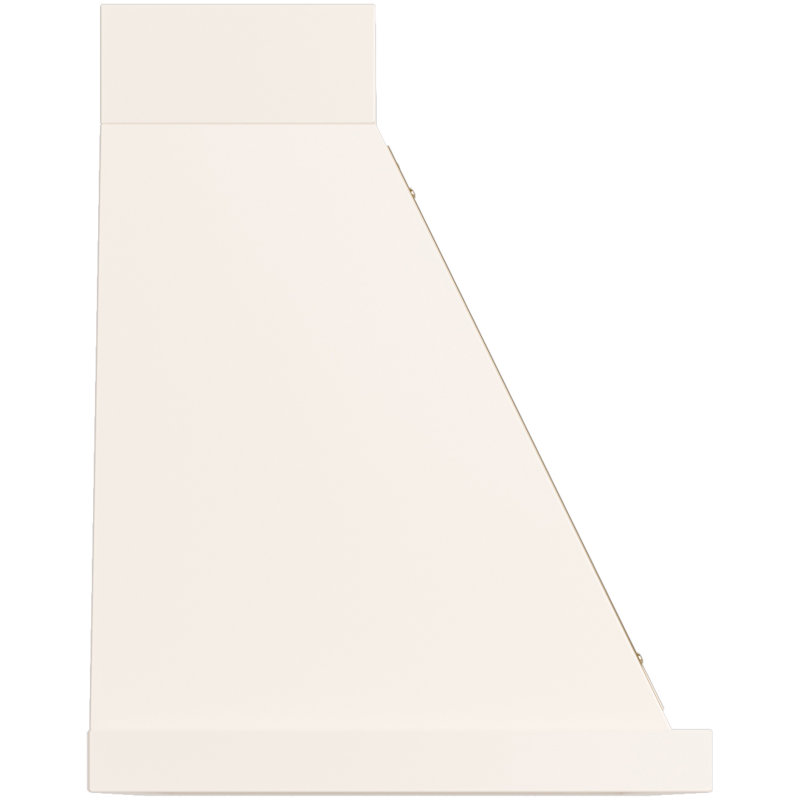 Hotte murale 40 pouces avec 600 PCM ILLES Nostalgie II Series Noblesse, Blanc antique / laiton