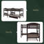 Lit simple en L avec lit gigogne-942128706