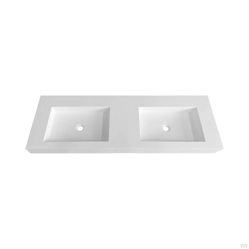 Stone Resin Solid Surface Bathroom Vanity Basin Sink