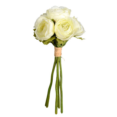 Artificial 9" Mini Ranunculus Spray
