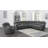 Bridport Upholstered Reclining Sectional Symmetrical