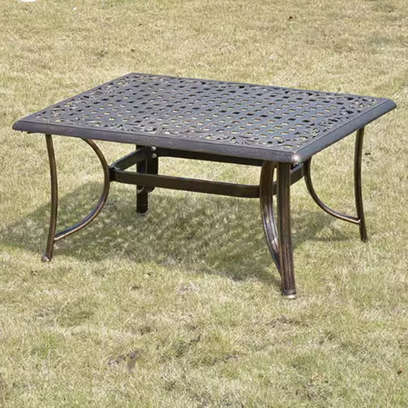 Table de bout d'extérieur imperméable et résistante à la rouille