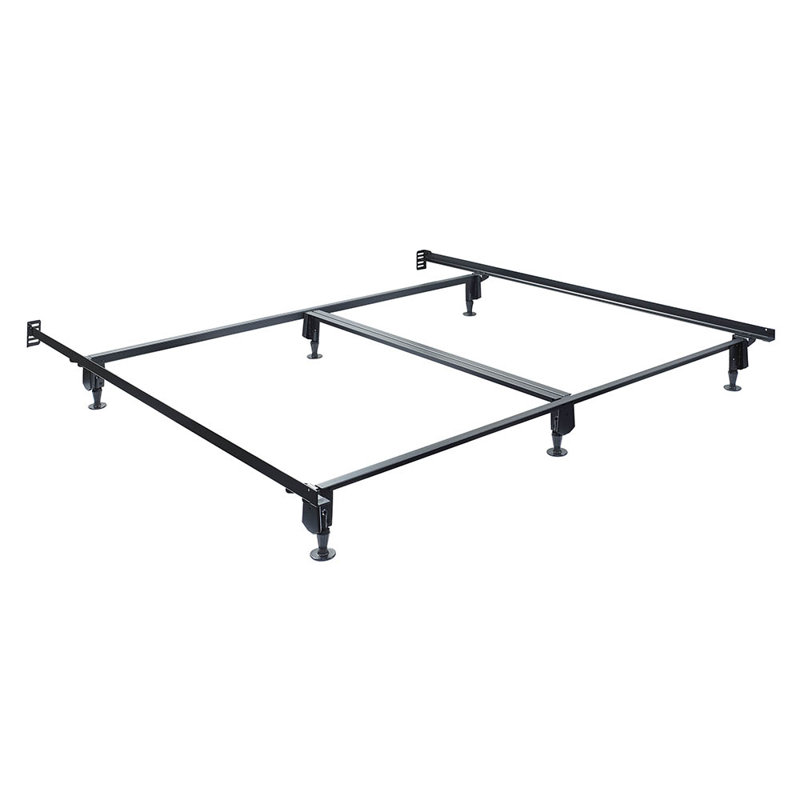 Premium LEV-R-LOCK Bed Frame Universal Sizing with Rollers