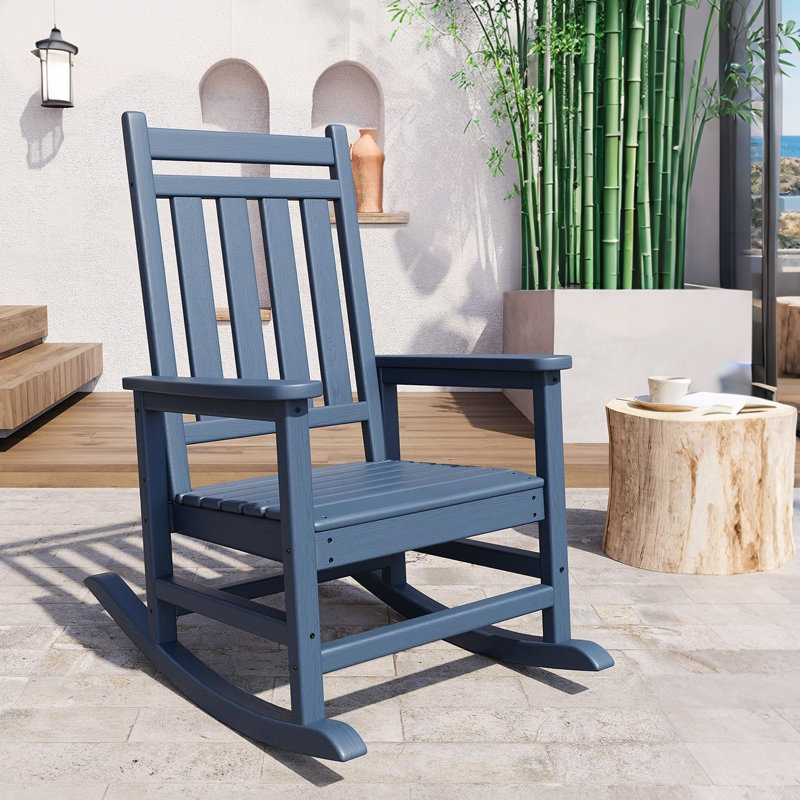 Outdoor Adirondack Chair, Navy