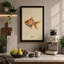 Goldfish Study Botanical - Wrapped Canvas-1348186831-1348186835