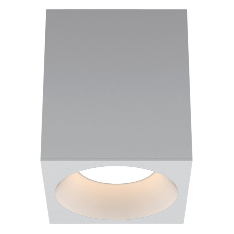 Kos LED Outdoor Flush Mount, Textured White