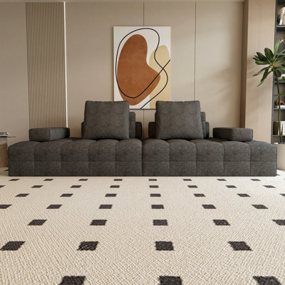 Canapé 2 places gris antique pour le salon, assemblage facile, coussins de soutien en mousse à haute densité, confortable, matériau principal en flanelle, dossier rembourré, salle de rangement à mémoire de forme, gris