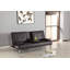 Comerford 3 Seater Convertible Faux Leather Sofa Bed-36406045-89989735