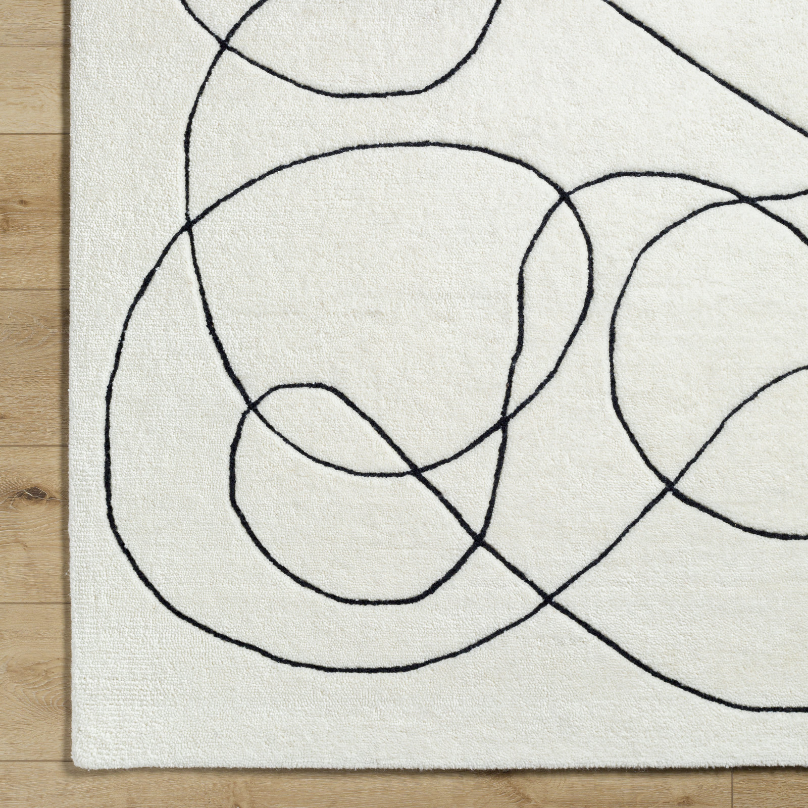 Samsa Hand-Tufted Abstract Rug, Rectangle 8' x 10'