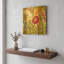 «Autumn Fresh Garden» par Karen Fields, art mural en métal doré, 12 po x 12 po-1493119336