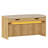 39.4In Fluted Flip top Shoe Bench with Cushioned Seat and LED Light-1251322895