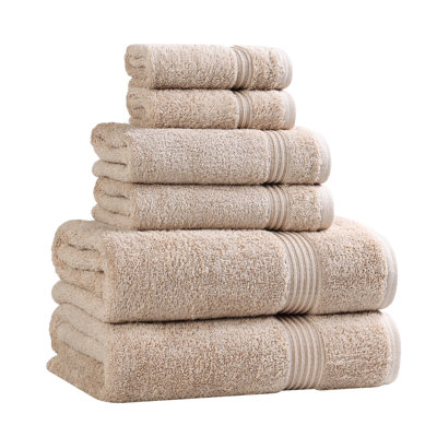 Oleg 6-Piece Egyptian Cotton Towel Set